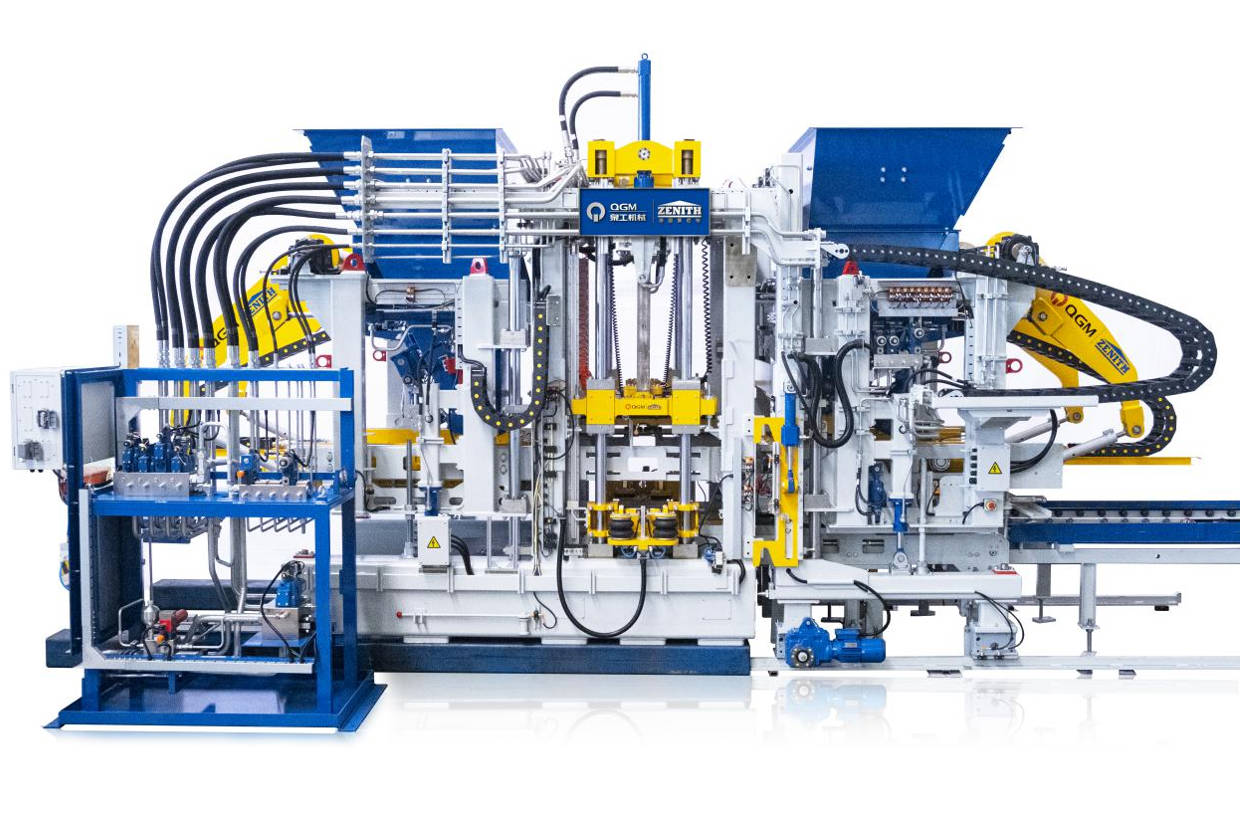 독일의 정밀 엔지니어링과 중국의 독창성을 결합한 Quangong ZN1000-2 벽돌 제조 기계는 고품질 생산을 위해 제작되었습니다.